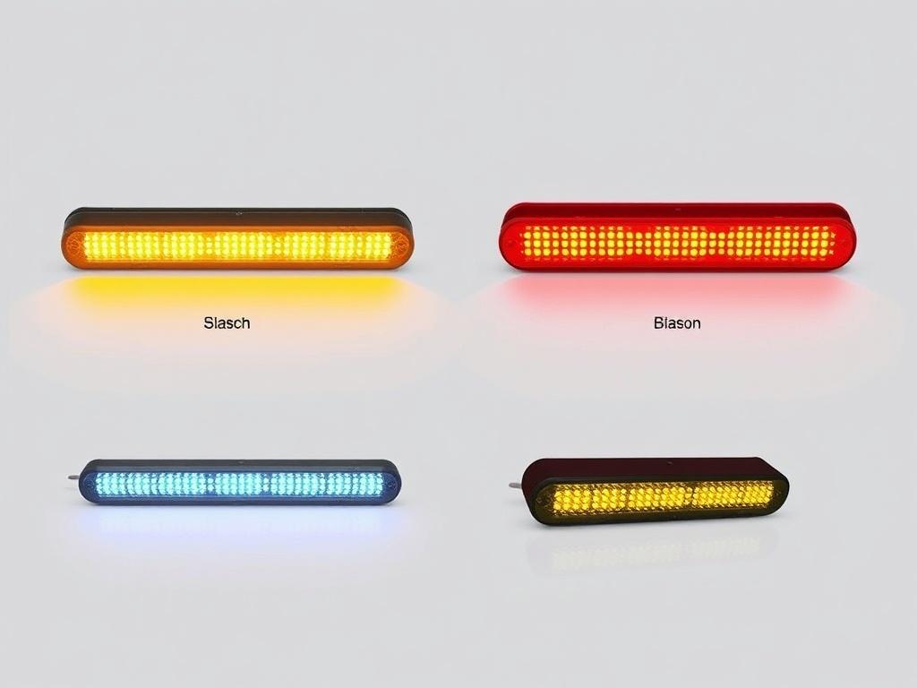 СВЕТОДИОДНЫЕ ПРОБЛЕСКОВЫЕ МАЯКИ И БАЛКИ. Примеры таблиц и оценочных критериев